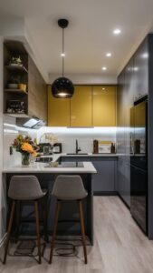 dapur pasangan baru simpel